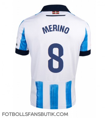 Real Sociedad Mikel Merino #8 Replika Hemmatröja 2023-24 Kortärmad